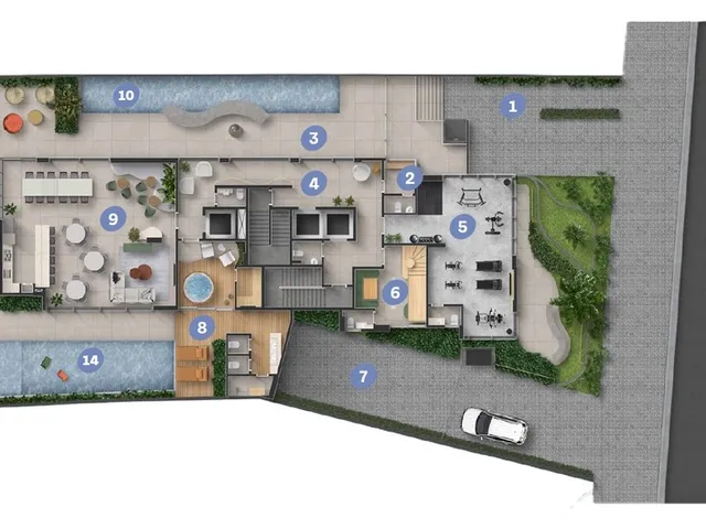 Imagem 4: Cobertura Duplex À Venda no Batel com 4 Suítes, 286 M² e 6 Vagas em Curitiba-Pr!