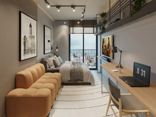 Imagem 6: Studio à venda, no Versa em João Pessoa, Bessa, com 1 quarto, 20,79m²