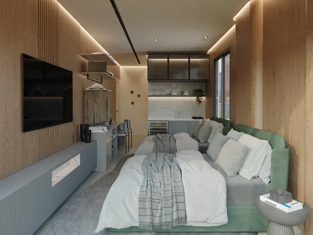 Imagem 7: Studio à venda, no Versa em João Pessoa, Bessa, com 1 quarto, 20,79m²