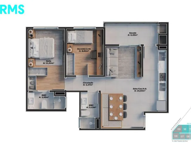 Imagem 15: Apartamento em Roçado, São José/SC