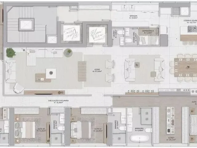 Imagem 4: Blue View Tower - Apartamento À Venda no Bairro Centro - Balneário Camboriú/Sc