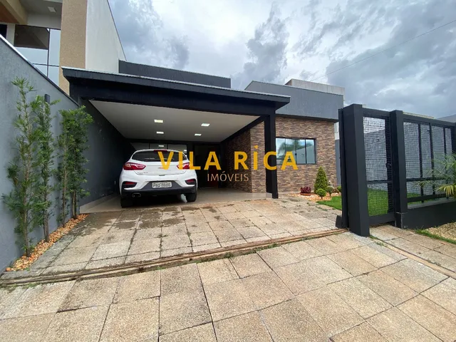 Imagem: Casa Moderna com 3 Suítes Sendo Uma Master