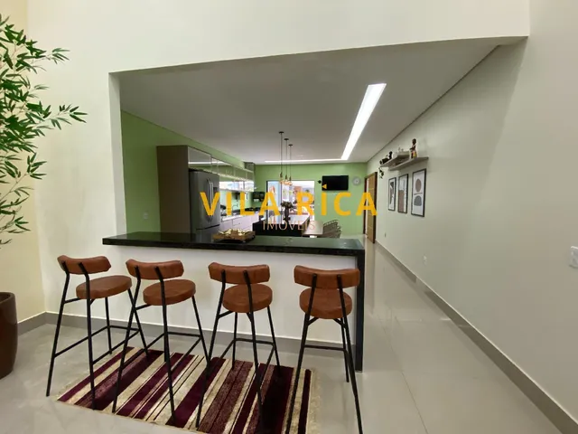 Imagem 5: Casa Moderna com 3 Suítes Sendo Uma Master com Closet, Sala Pé Direito Duplo com Dois