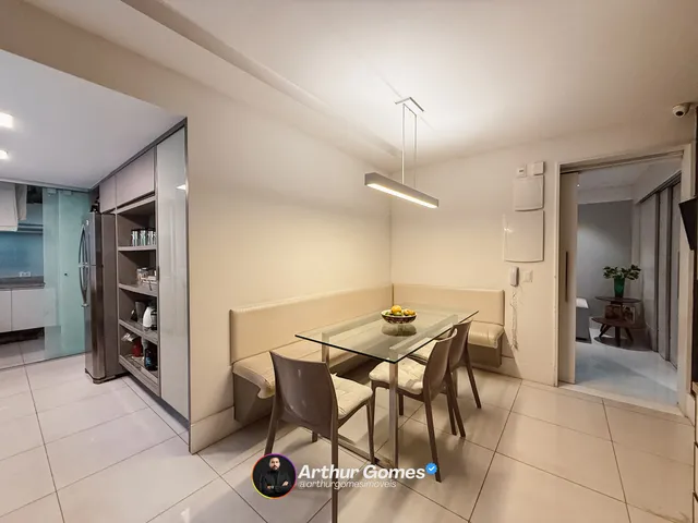Imagem 3: Apartamento mobiliado em Casa Forte - 250 m² e 03 suítes - Edf Marcelo Asfora
