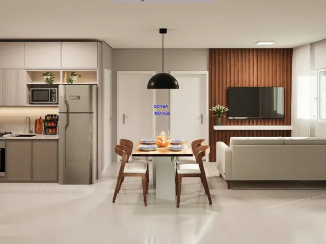 Imagem 2: CASAS 49M² 2 QUARTOS, TERRENO GRANDE, SUBSÍDIO DE 20 MIL COHAPAR, ENTRADA PARCELADA