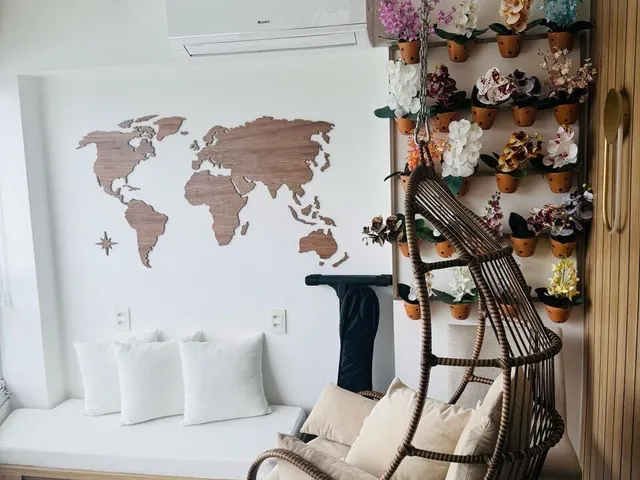 Imagem 9: Vendo Lindíssimo Apartamento Reformado Mobiliado e Decorado Porteira Fechada com 3/4