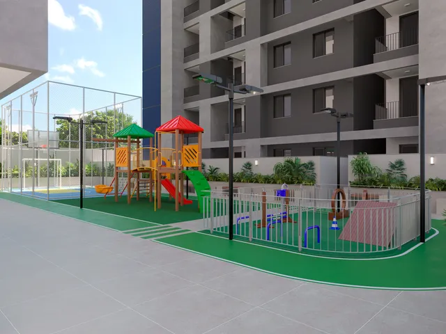 Imagem 2: Apartamento Padrão no Ecoville, 2 Quartos (1 suíte), Vaga de garagem, varanda, gás