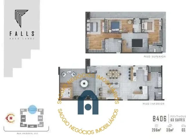 Imagem 2: Cobertura à venda em Curitiba, Hugo Lange, com 3 quartos, 236,40m²