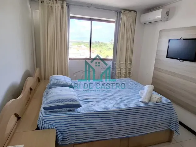 Imagem 12: Apartamento Beira-Mar com 2 Quartos com Varanda no Barra Bali na Barra de São Miguel.