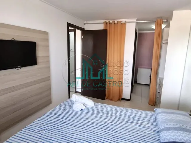 Imagem 13: Apartamento Beira-Mar com 2 Quartos com Varanda no Barra Bali na Barra de São Miguel.