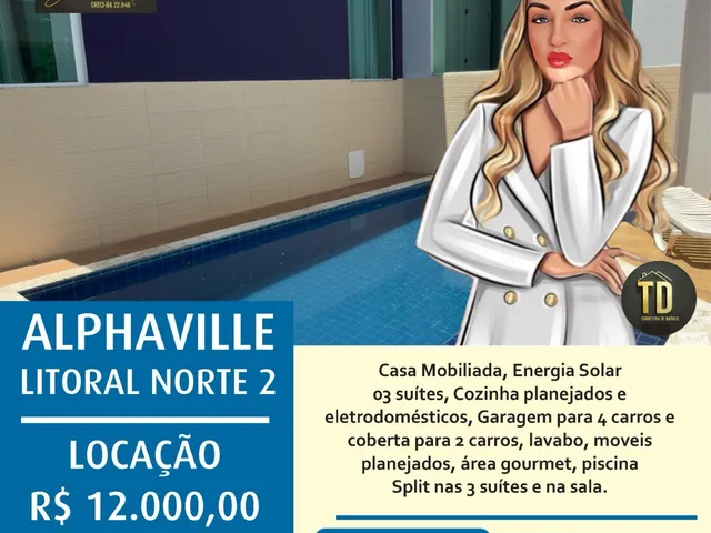 Imagem: Casa Residencial Alphaville Litoral Norte