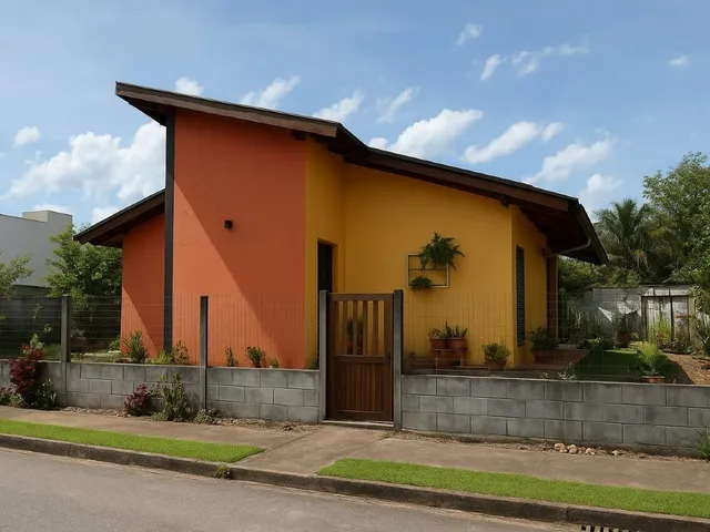 Imagem: Casa À Venda, 3 Quartos, 1 Suíte, Três