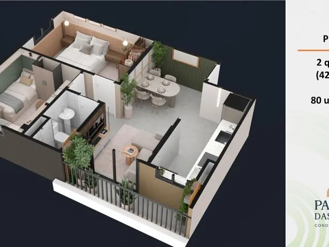 Imagem 8: Apartamento 3 Quartos com Suíte em Belém — Parque das Águas com Lazer Completo