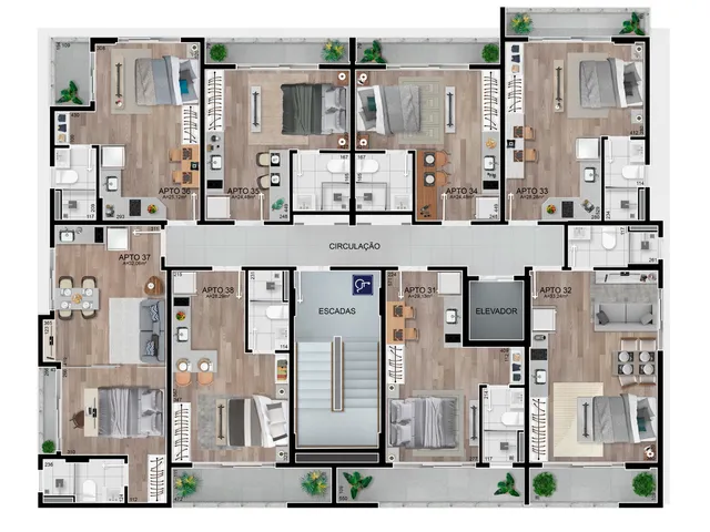 Imagem 3: Cobertura Residencial em Curitiba - Pr, Mercês