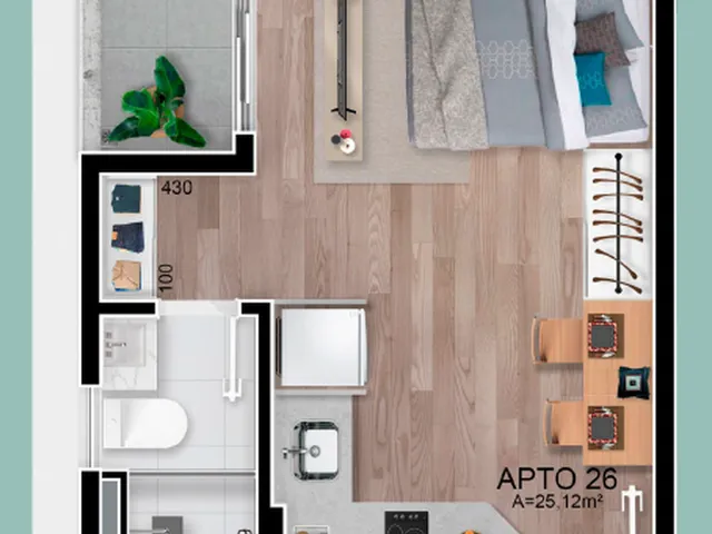 Imagem 12: Cobertura Residencial em Curitiba - Pr, Mercês