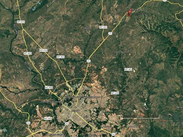 Imagem 2: Oportunidade Única: 30 Hectares na MT-251 (Estrada de Chapada) com 600m de Beira do Rio