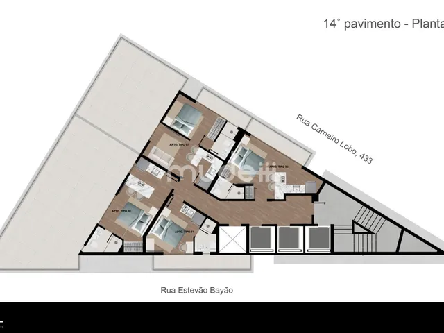 Imagem 3: Apartamento Studio no Batel