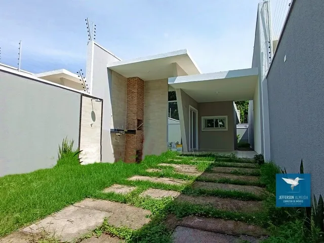 Imagem: Casa Plana com Varanda Gourmet em Rua Sem