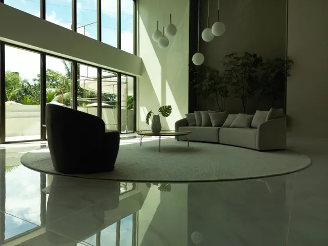 Imagem 6: Apartamento de Luxo na Ilha do Retiro: 4 Quartos, 3 Suítes, 135m² - EDIFÍCIO JARDINS