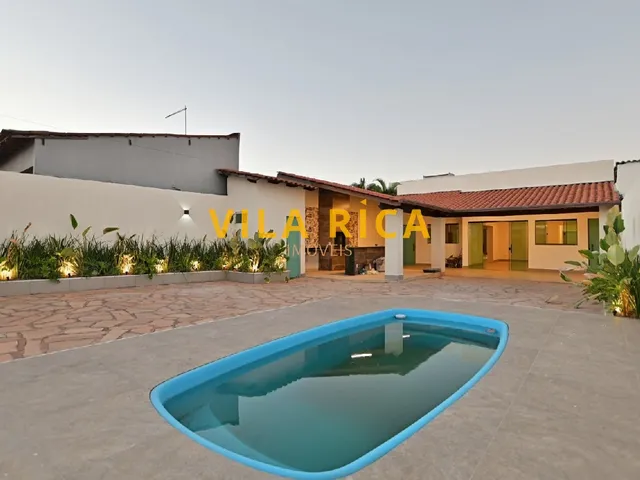 Imagem 9: Vila Rica Imóveis Vende: Casa com 04 Quartos, 01 Suíte, Churrasqueira e Piscina Em