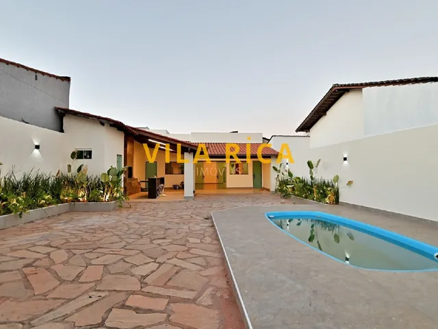 Imagem 6: Vila Rica Imóveis Vende: Casa com 04 Quartos, 01 Suíte, Churrasqueira e Piscina Em