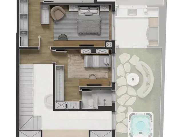 Imagem 8: Cobertura Residencial em Curitiba - Pr, Ahú