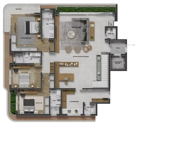 Imagem 16: Cobertura Residencial em Curitiba - Pr, Ahú