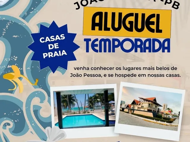 Imagem 1: Casas de Praia em João Pessoa Pb