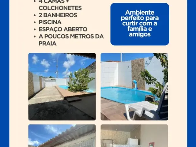 Imagem: Alugo Casa Temporada Barra Nova
