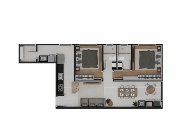 Imagem 3: Apartamento Residencial em Itajaí - Sc, Centro