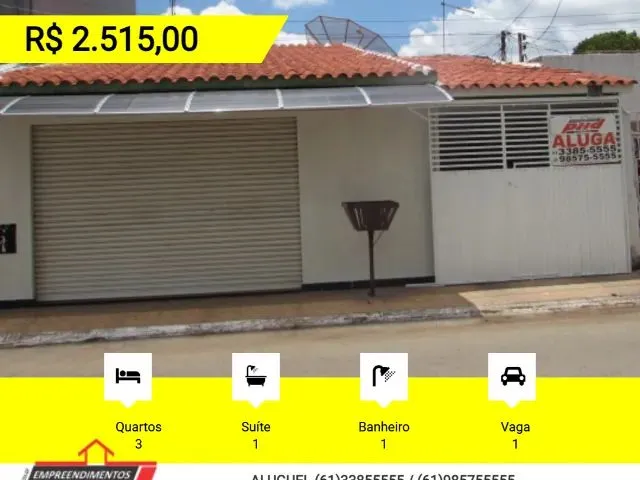 Imagem: Quadra 1 Conjunto B Setor Norte