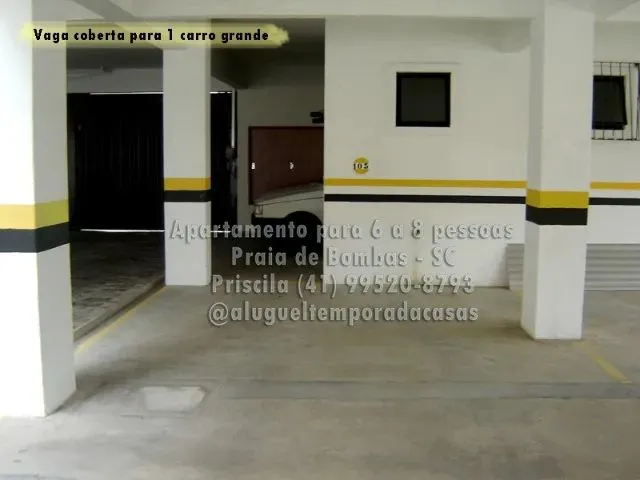 Imagem 11: Janeiro Apartamento 6 a 8 Pessoas, Praia de Bombas Sc, 2 Quartos com Ar, Churrasqueir
