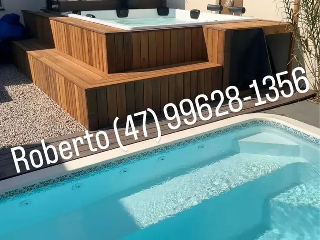 Imagem: Casa Piscina 3/4 Locação Temporada Bombinhas