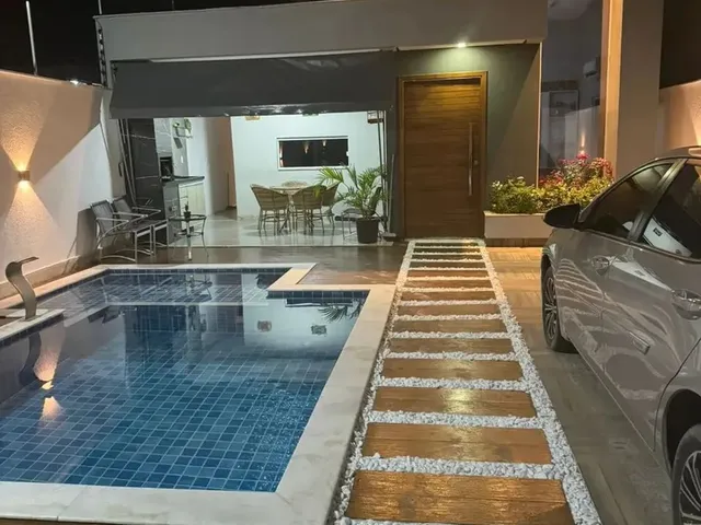 Imagem 1: Cód. 8027 Barra de Jacuípe Casa Solta com 3/4 Sendo Um Suíte com Piscina Privativa