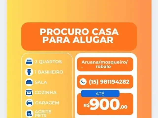 Imagem 1: Estou a Procura de Casa para Alugar