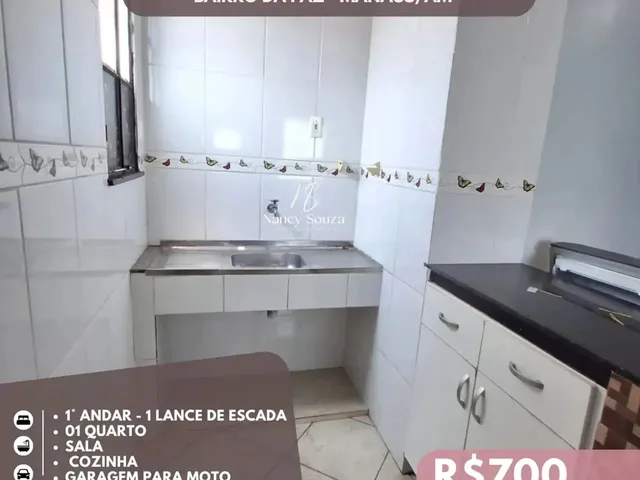 Imagem: Apartamento 01 Quarto Bairro da Paz - Aluguel