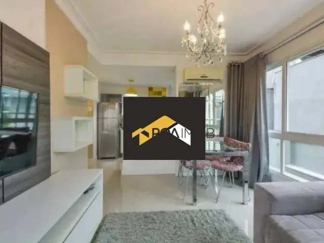 Imagem: O apartamento possui 1 Dormitório, 1 Banheiro, 1 Vaga na