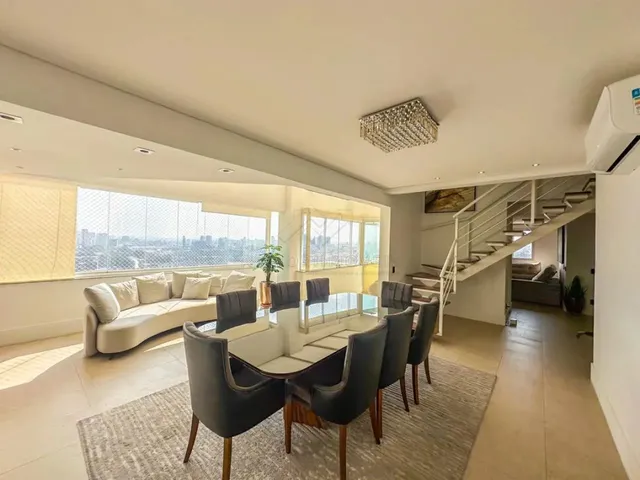 Imagem: O apartamento na cobertura possui 4 Dormitórios, 3