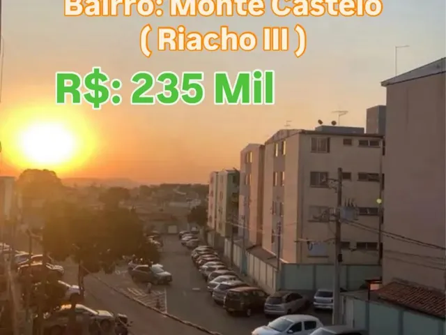 Imagem: Vendo Apto 3 Quartos Monte Castelo
