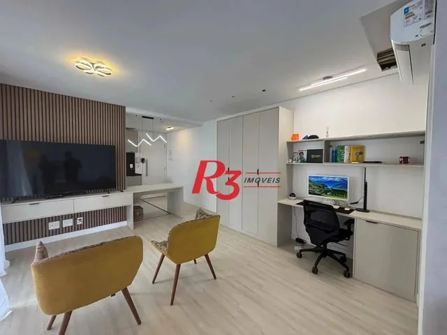 Imagem 5: Studio com 1 Dormitório À Venda, 57 M² por R$ 910.000,00 - Ponta da Praia - Santos/Sp