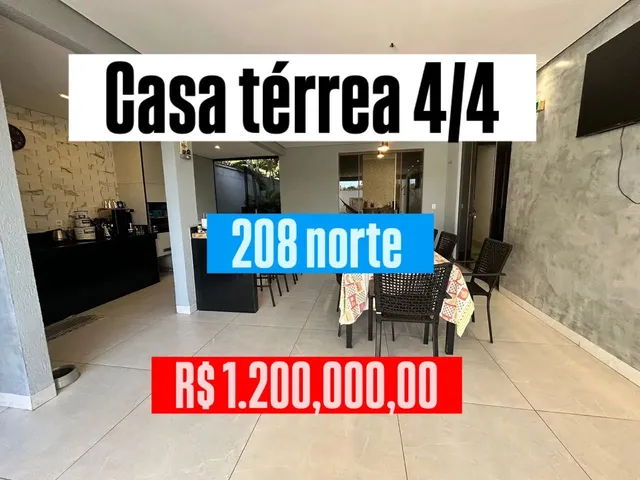 Imagem: Casa Lote Individual 208 Norte 4/4