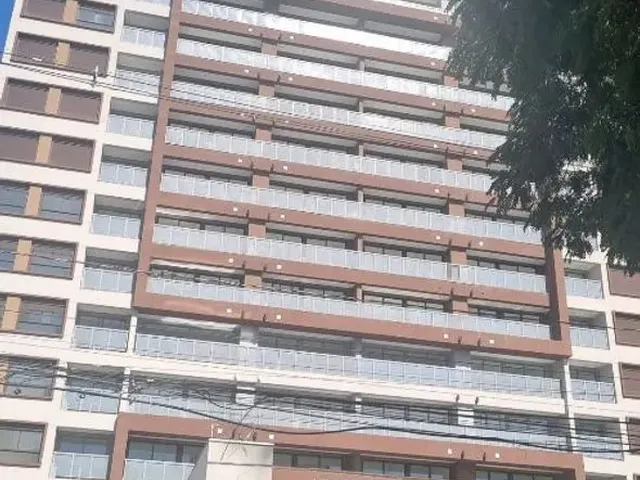 Imagem: A kitnet possui 1 Dormitório, 1 Suíte, 1 Banheiro, 1 Vaga