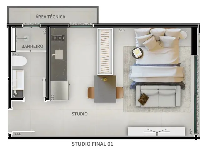 Imagem 4: Now Residencial - Alameda Cabral, 470