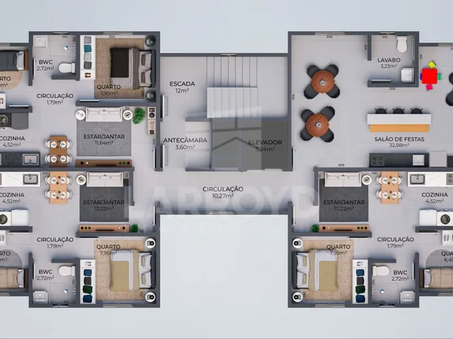 Imagem 6: Apartamento com 3 dormitórios