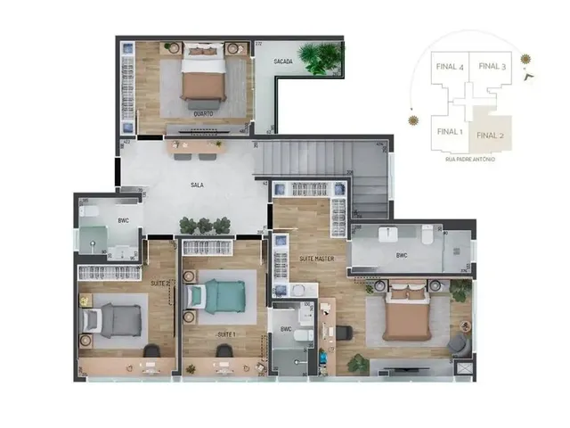 Imagem 16: Cobertura Residencial em Curitiba - Pr, Centro
