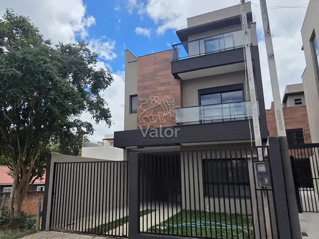 Imagem: Sobrado Novo a 800M do Parque Barigui Moderno
