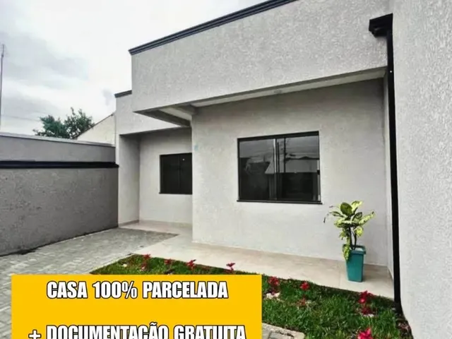 Imagem: Ca) Casa 100 Parcelada a Venda em Curitiba