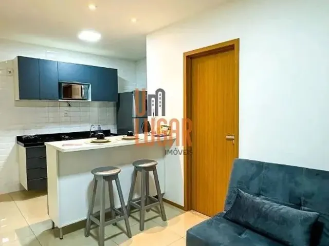 Imagem 1: Um Lugar Imóveis Aluga: Apartamento Sofisticado com 1 Suíte no Condomínio W Residence