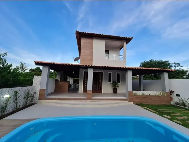 Imagem: Casa Nova Aluguel Temporada Cond. Fechado