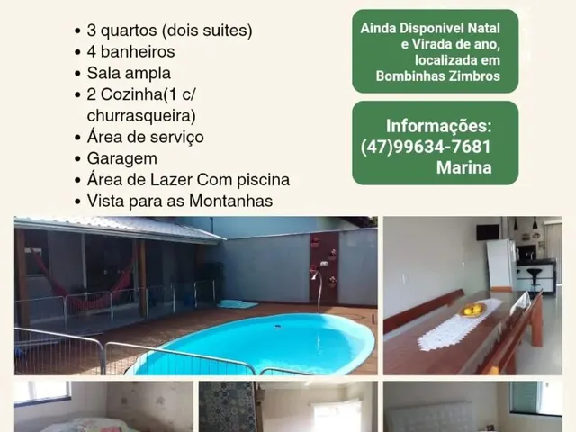 Imagem: Casa Aluguel Temporada Bombinhas